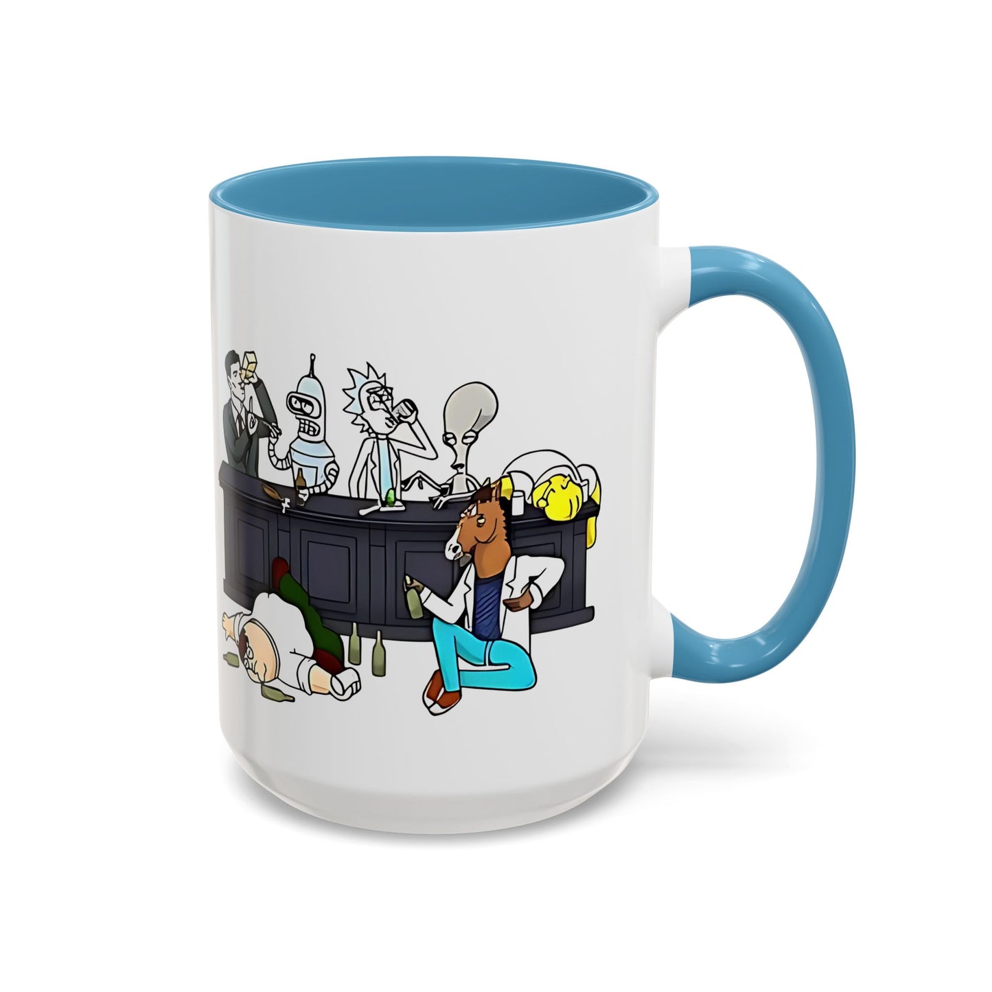 Friends Chiling Accent Coffee Mug (11, 15oz)