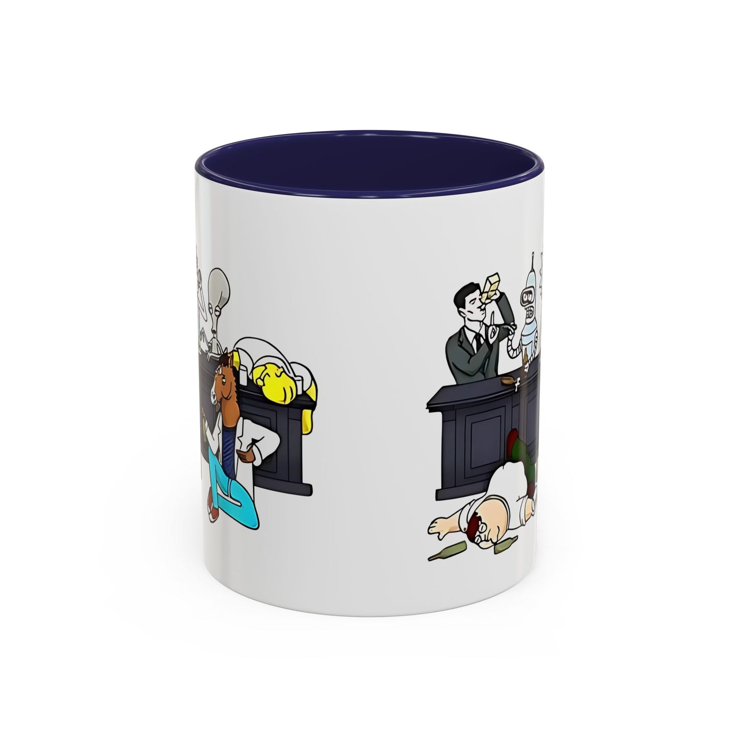 Friends Chiling Accent Coffee Mug (11, 15oz)
