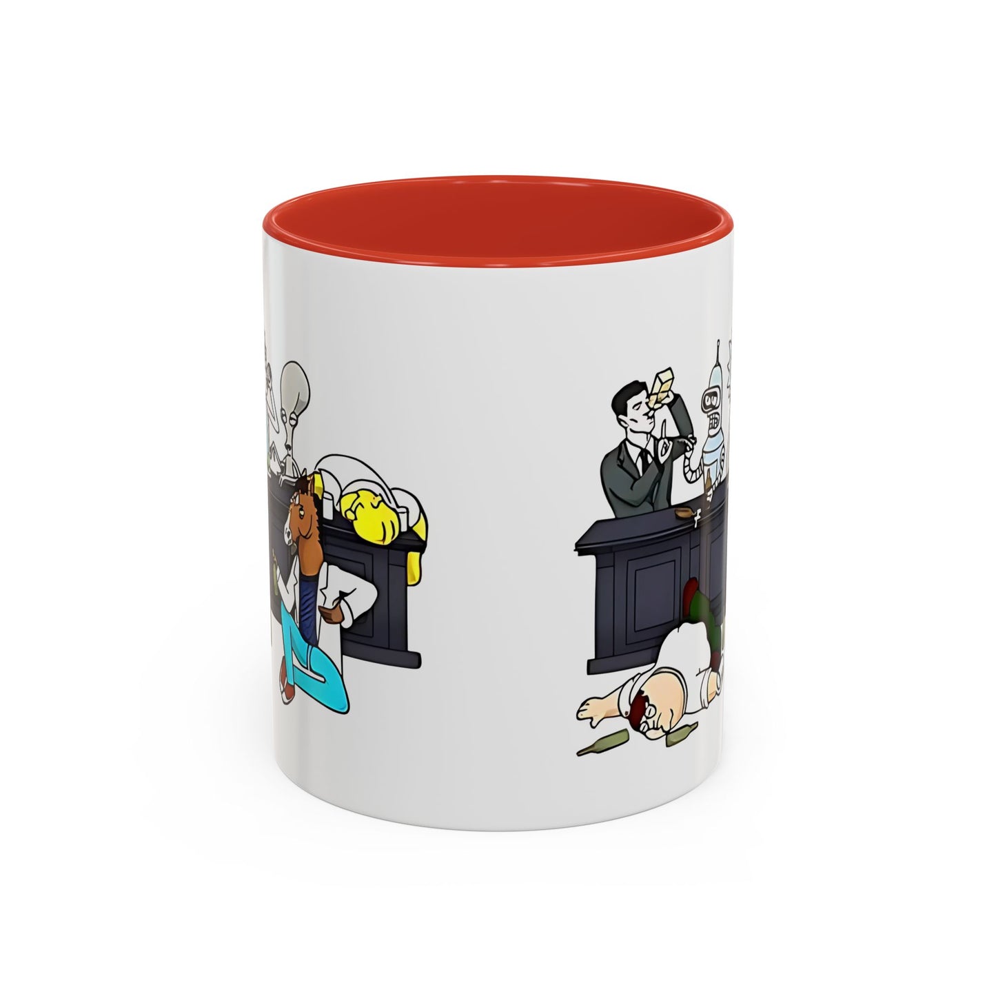 Friends Chiling Accent Coffee Mug (11, 15oz)