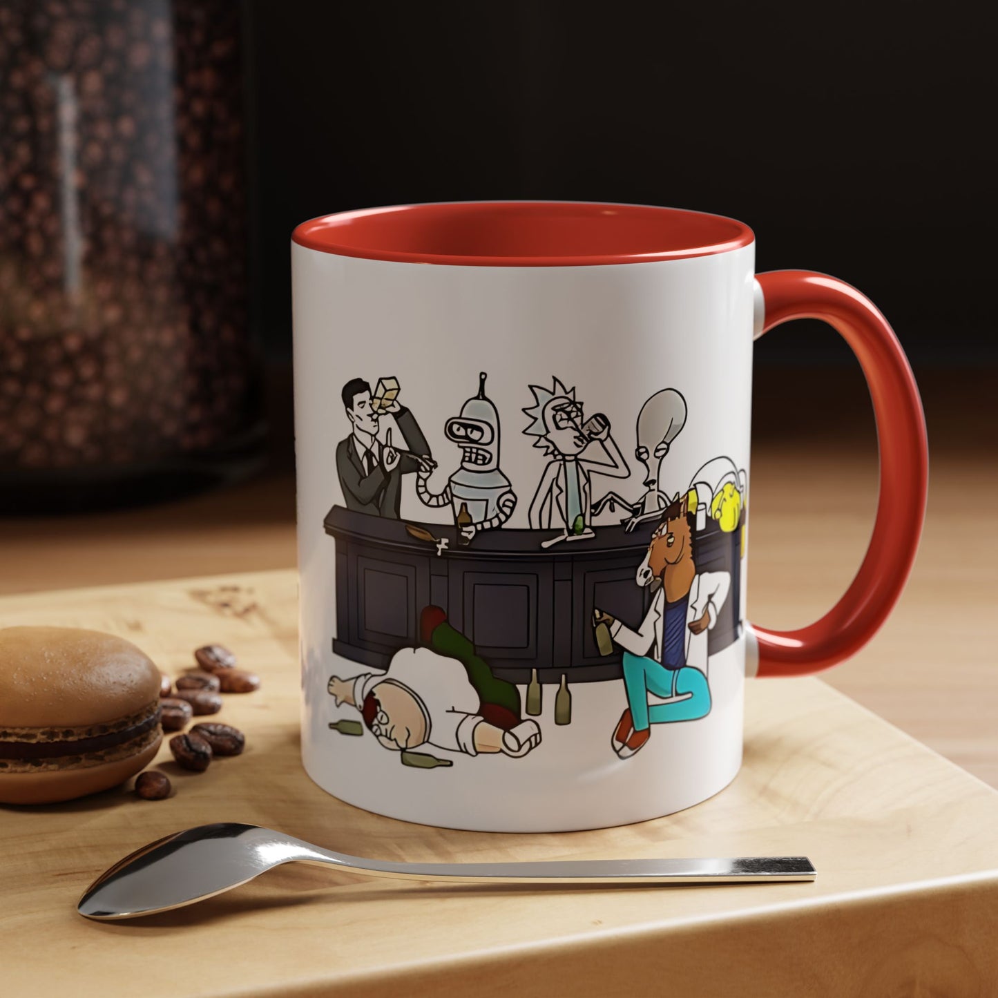 Friends Chiling Accent Coffee Mug (11, 15oz)