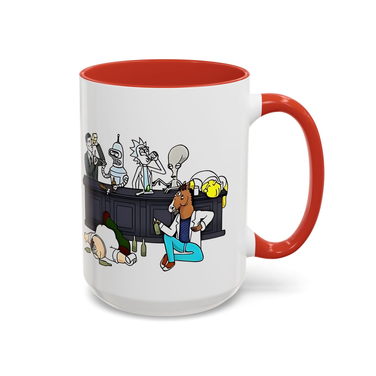 Friends Chiling Accent Coffee Mug (11, 15oz)