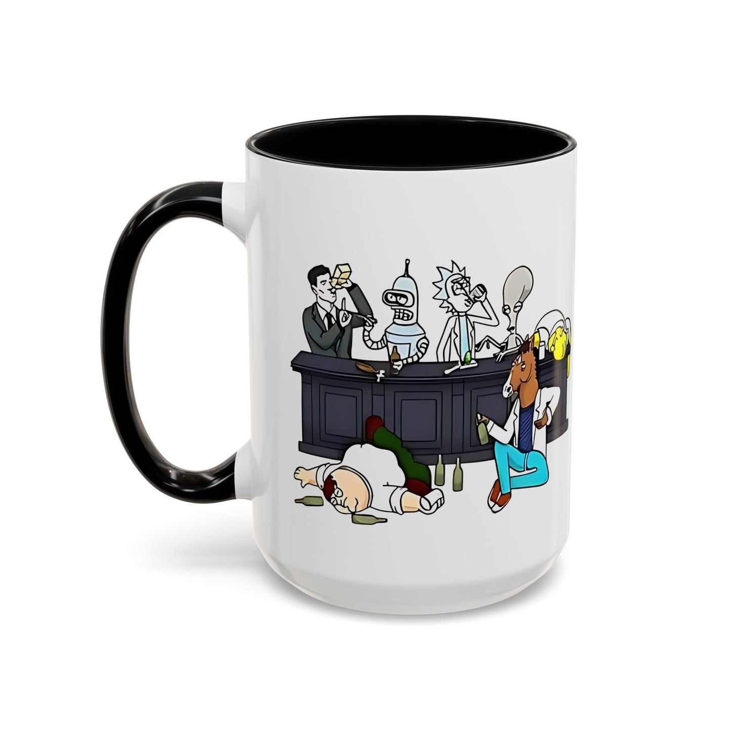Friends Chiling Accent Coffee Mug (11, 15oz)
