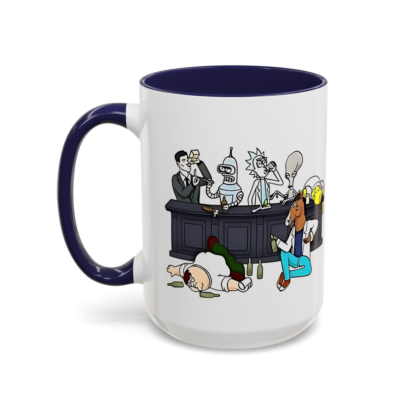 Friends Chiling Accent Coffee Mug (11, 15oz)
