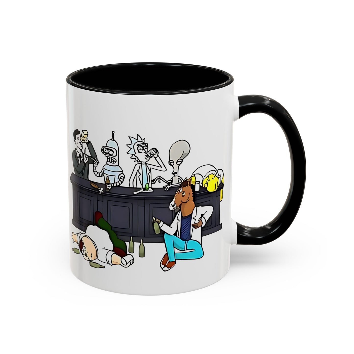Friends Chiling Accent Coffee Mug (11, 15oz)