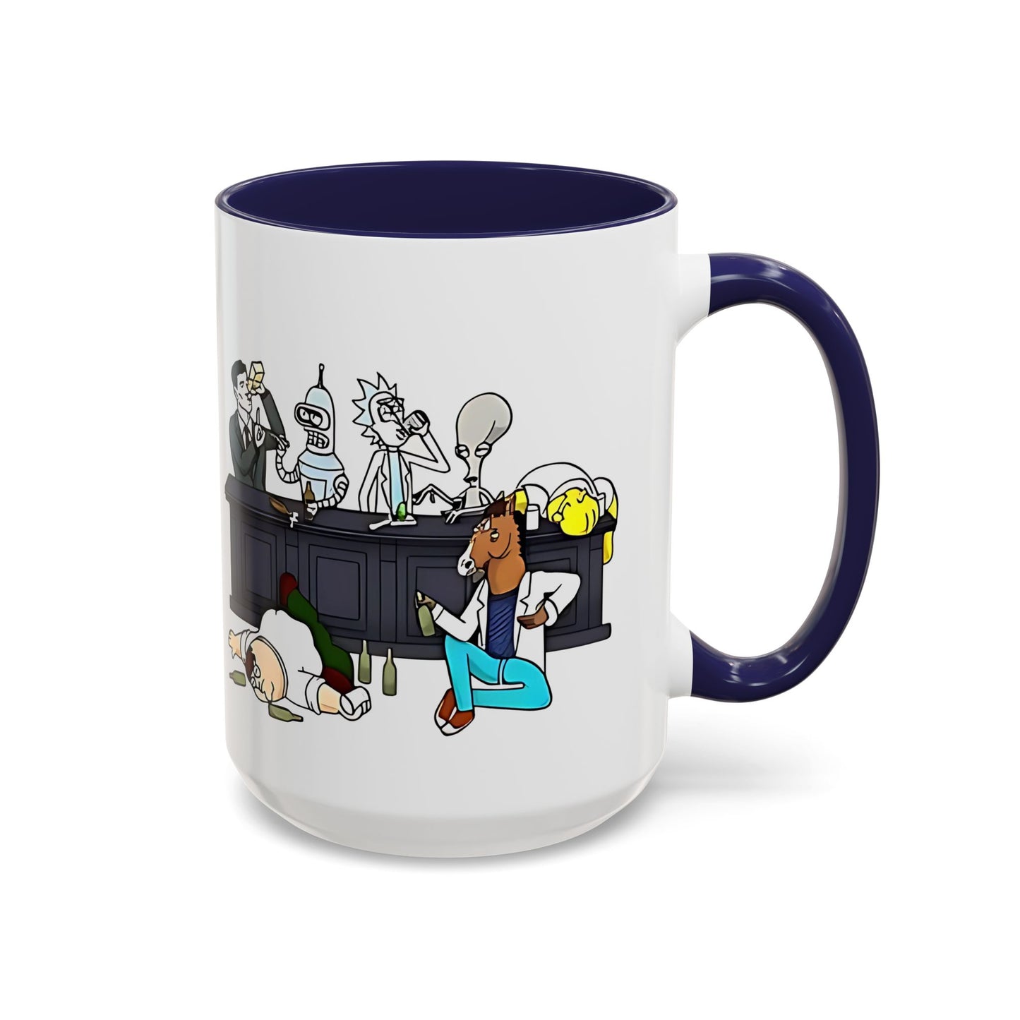 Friends Chiling Accent Coffee Mug (11, 15oz)