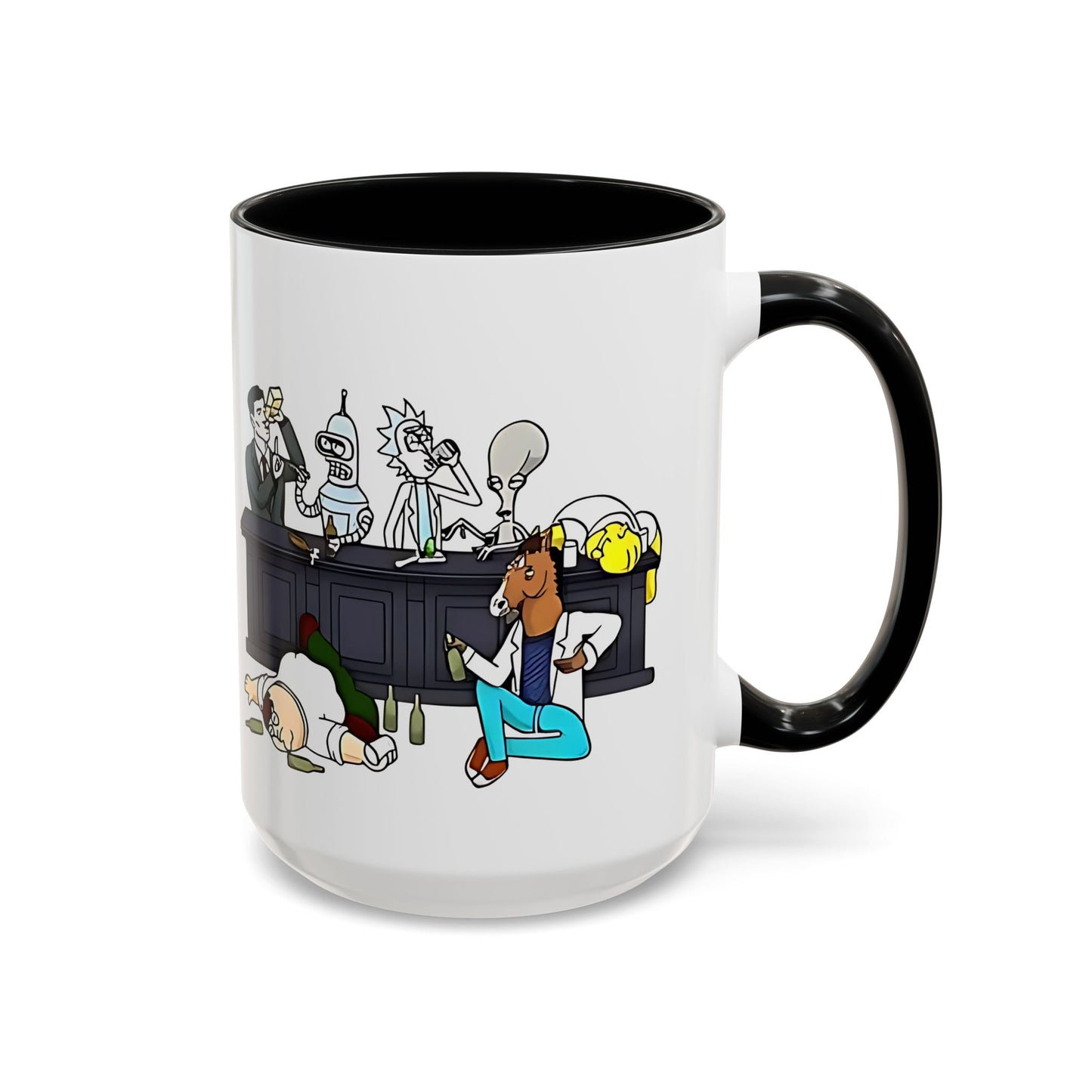 Friends Chiling Accent Coffee Mug (11, 15oz)