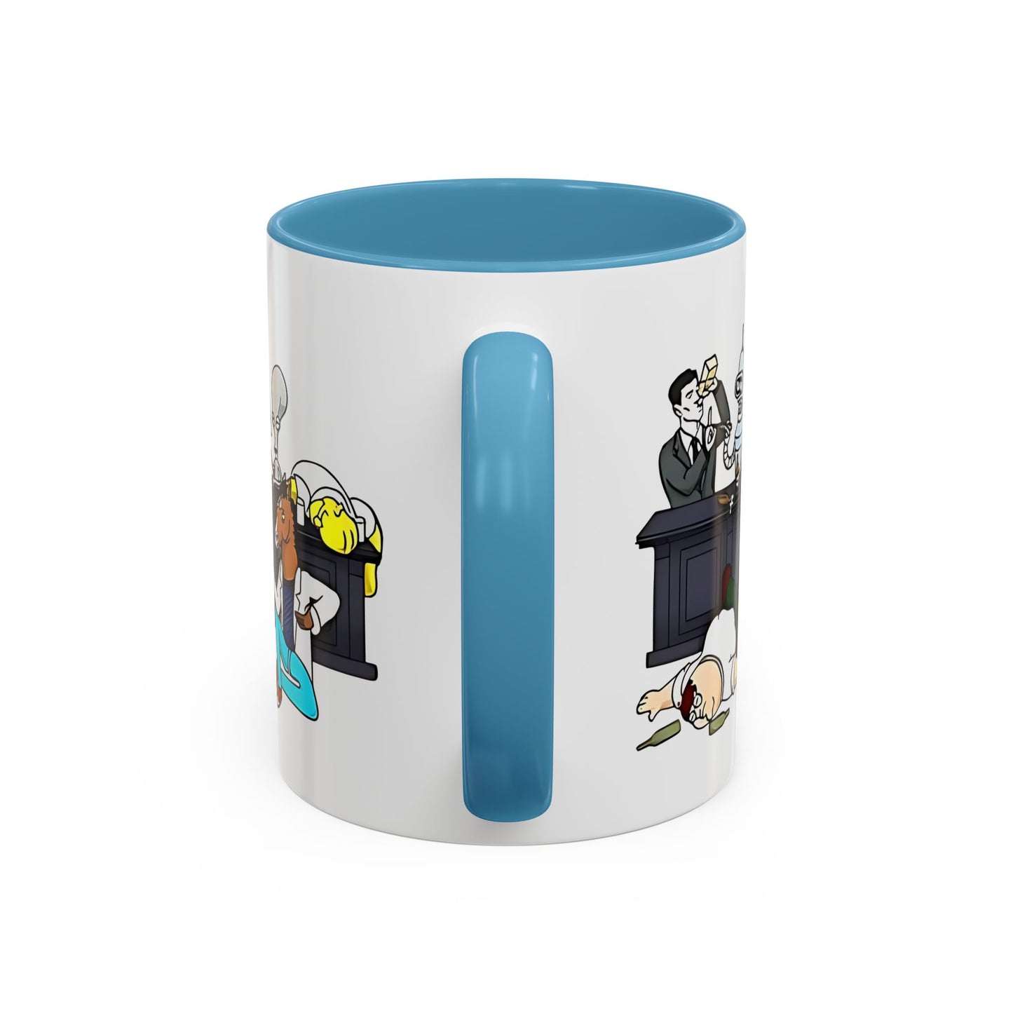 Friends Chiling Accent Coffee Mug (11, 15oz)
