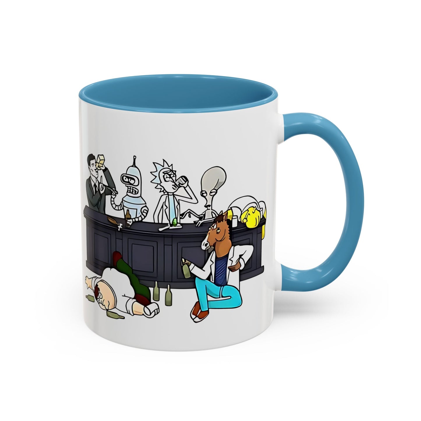 Friends Chiling Accent Coffee Mug (11, 15oz)