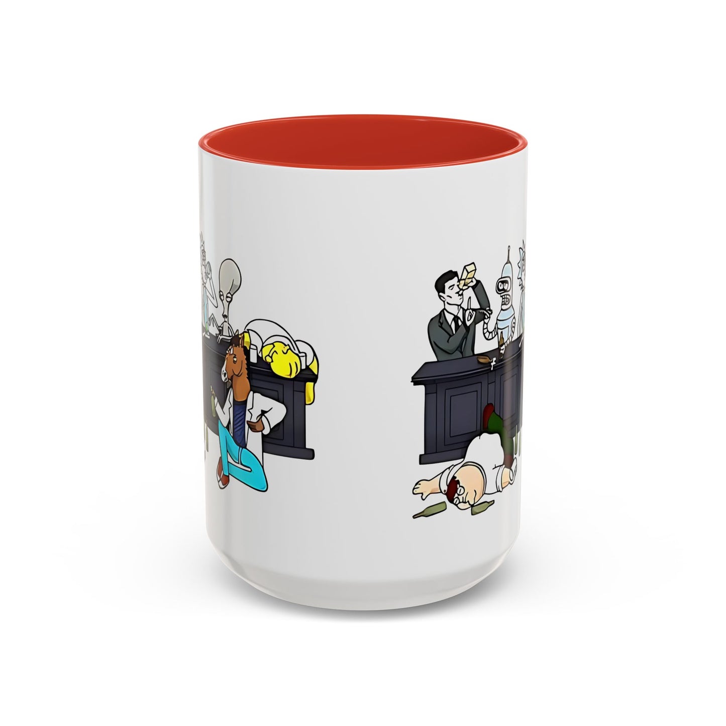 Friends Chiling Accent Coffee Mug (11, 15oz)