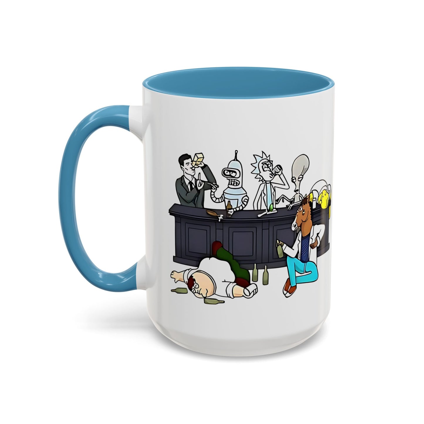 Friends Chiling Accent Coffee Mug (11, 15oz)