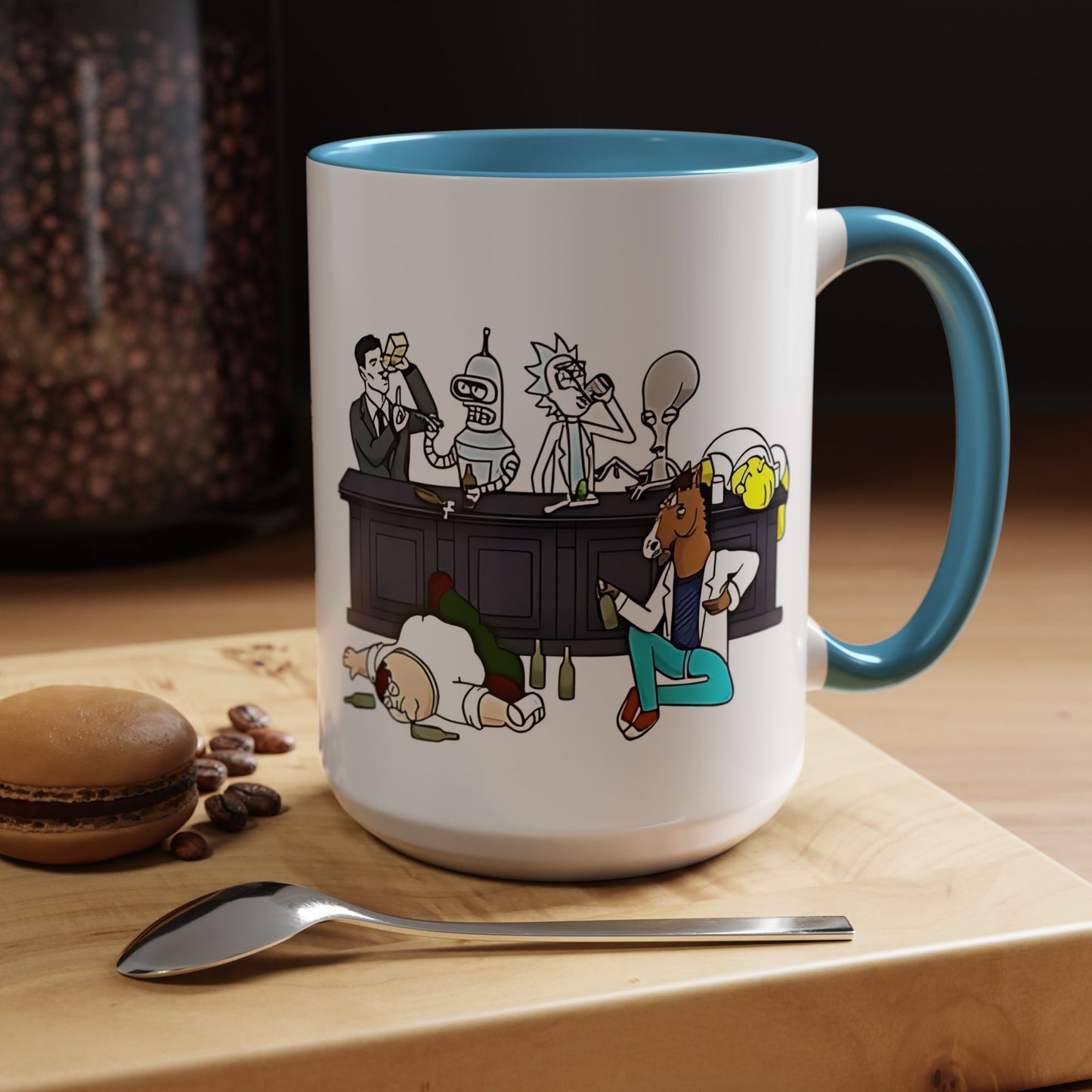 Friends Chiling Accent Coffee Mug (11, 15oz)