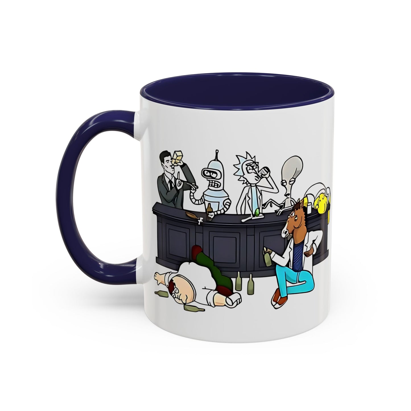 Friends Chiling Accent Coffee Mug (11, 15oz)