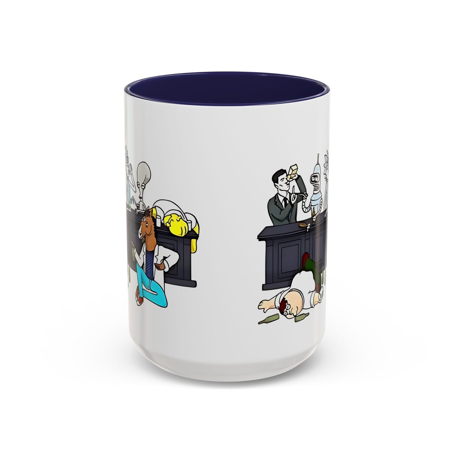 Friends Chiling Accent Coffee Mug (11, 15oz)