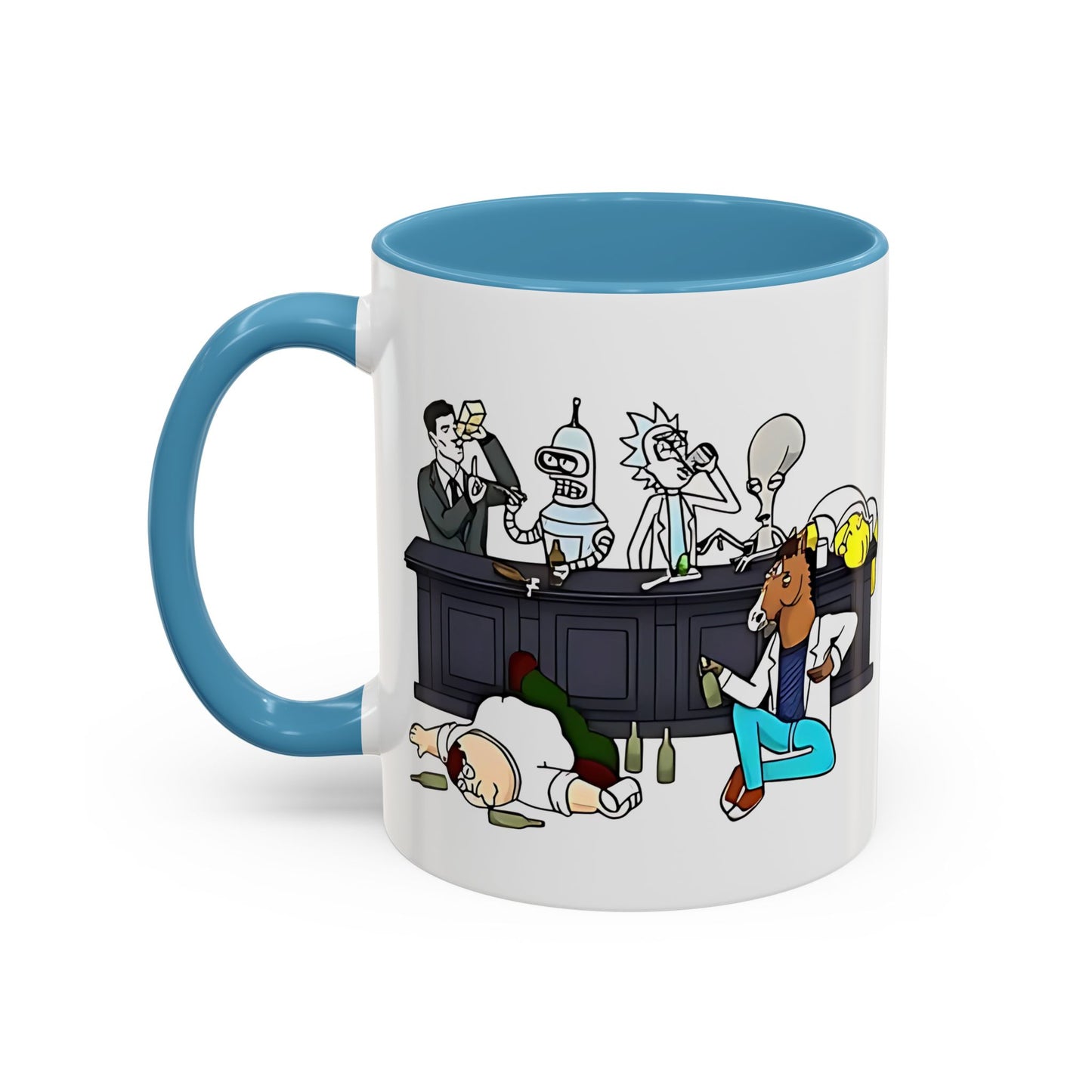 Friends Chiling Accent Coffee Mug (11, 15oz)