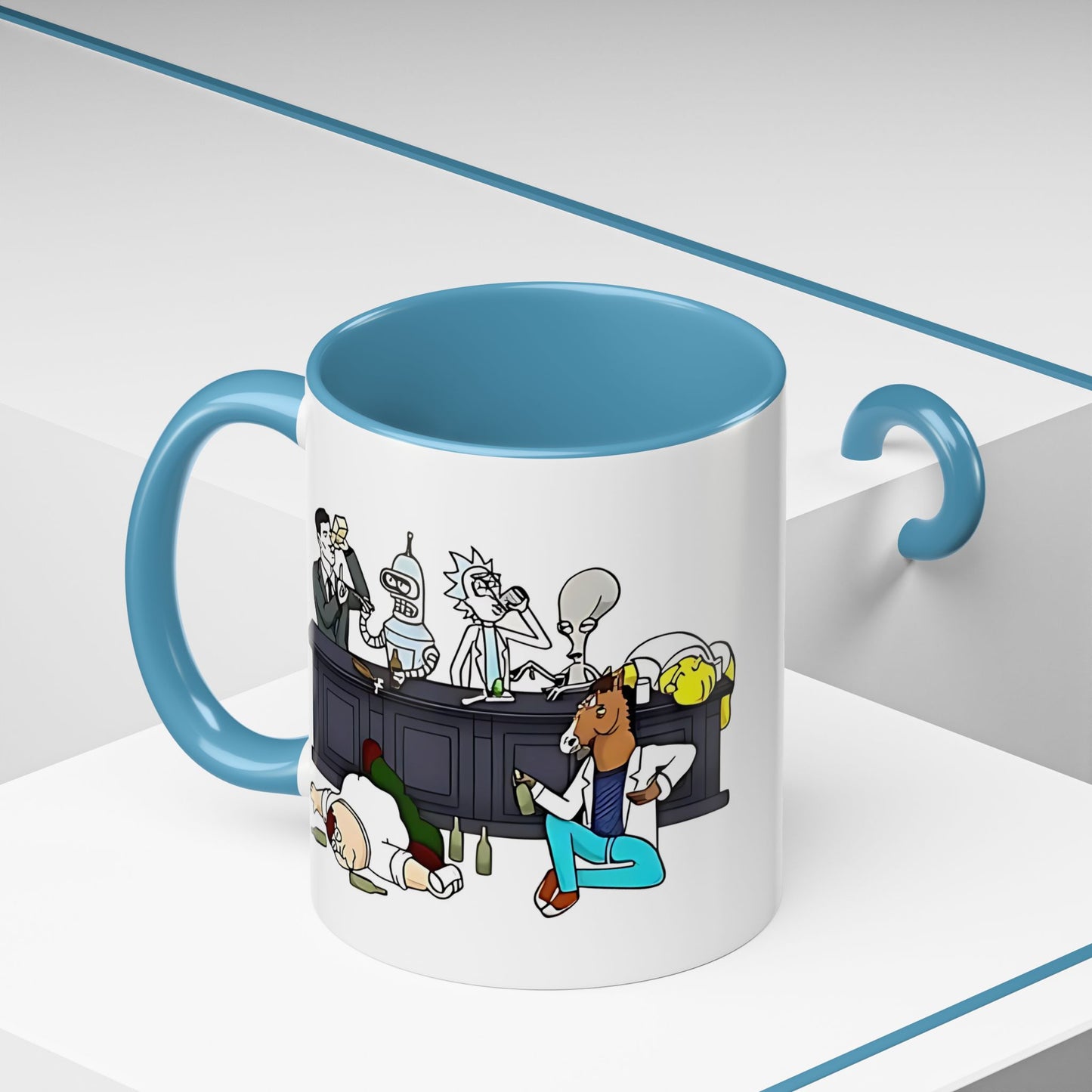 Friends Chiling Accent Coffee Mug (11, 15oz)