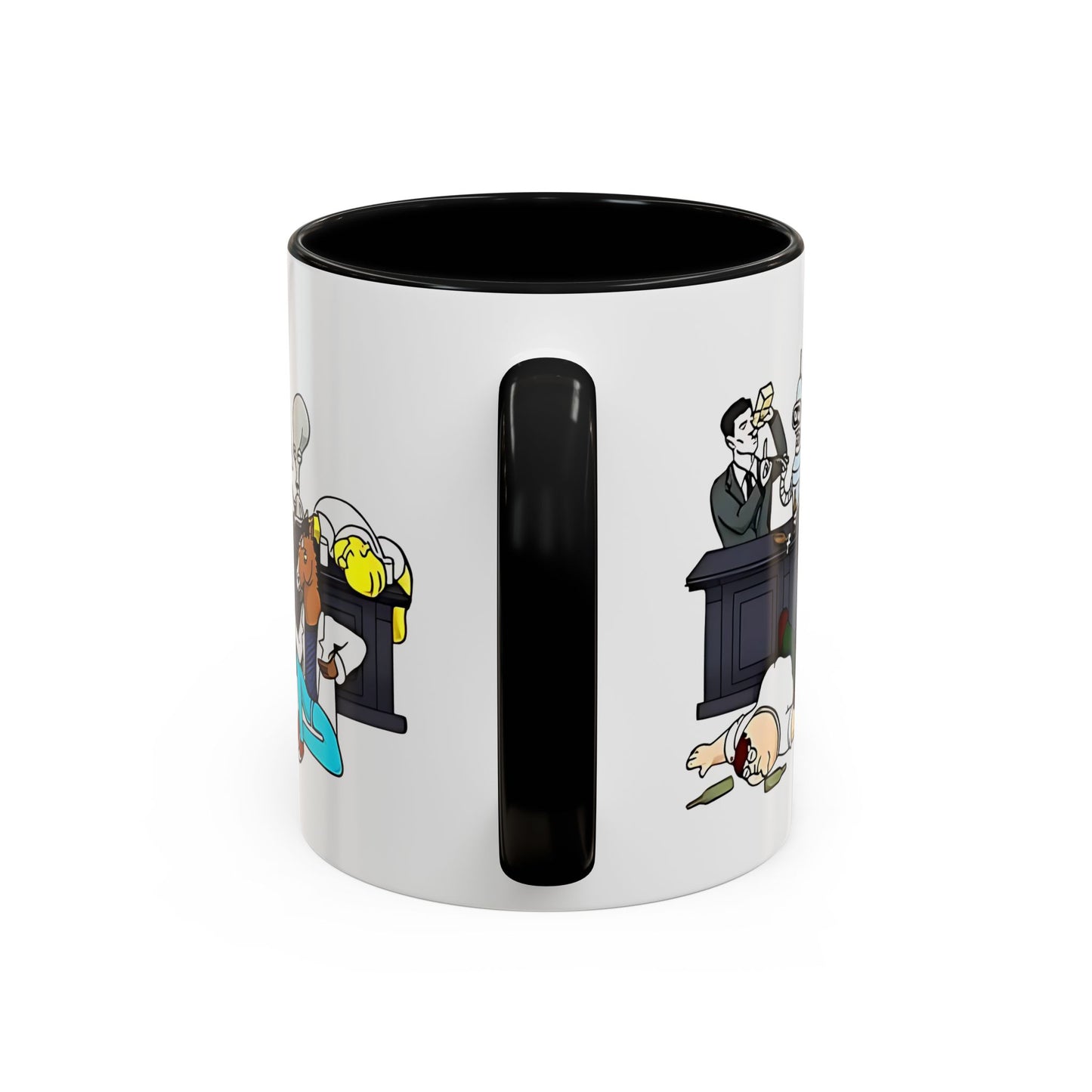 Friends Chiling Accent Coffee Mug (11, 15oz)