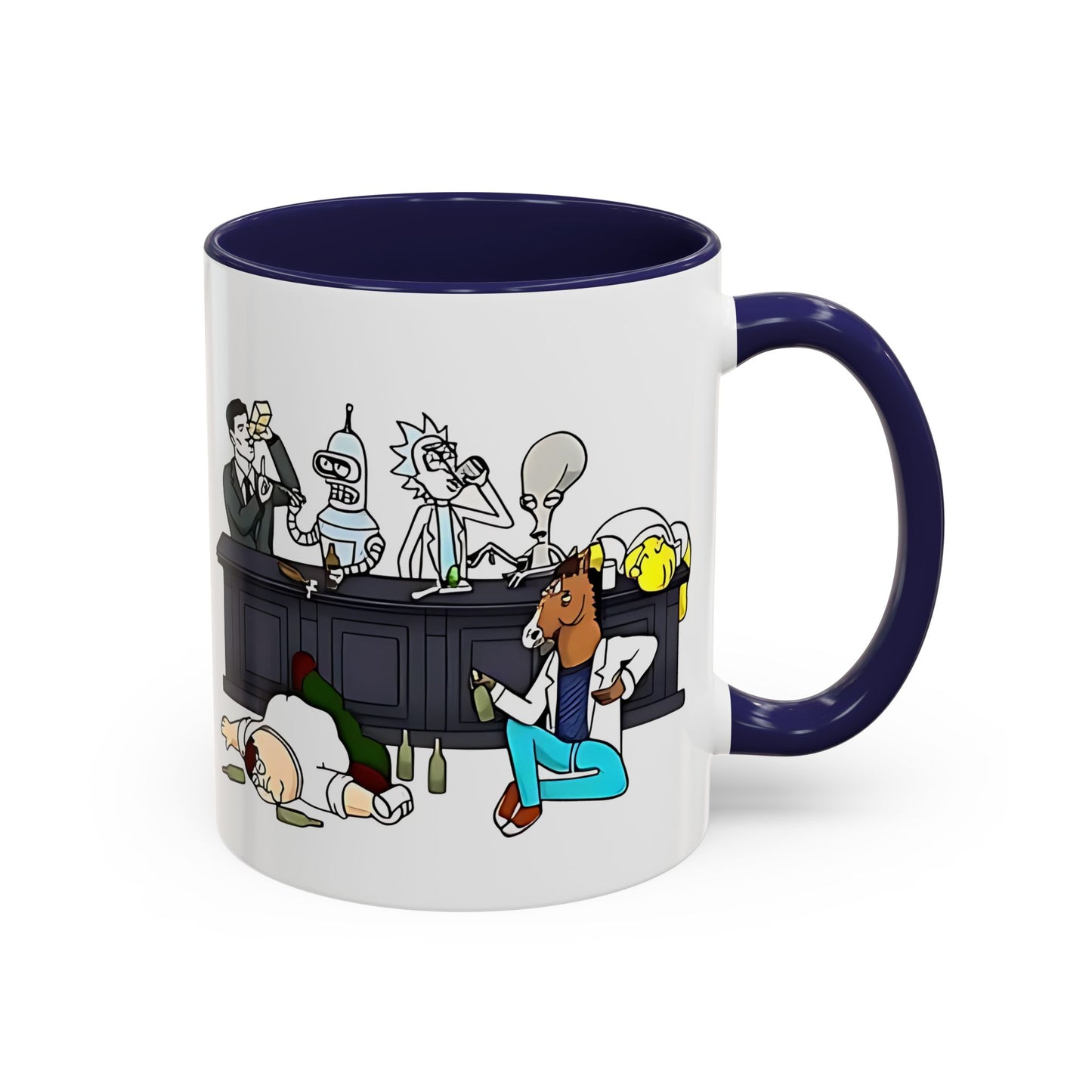 Friends Chiling Accent Coffee Mug (11, 15oz)