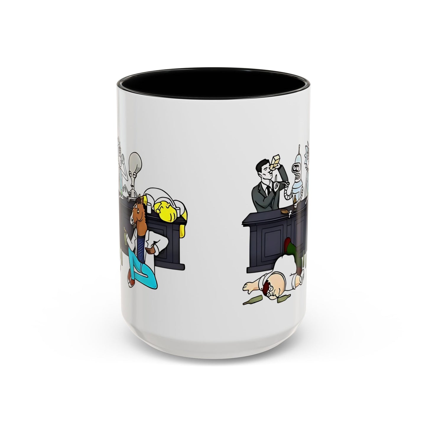 Friends Chiling Accent Coffee Mug (11, 15oz)