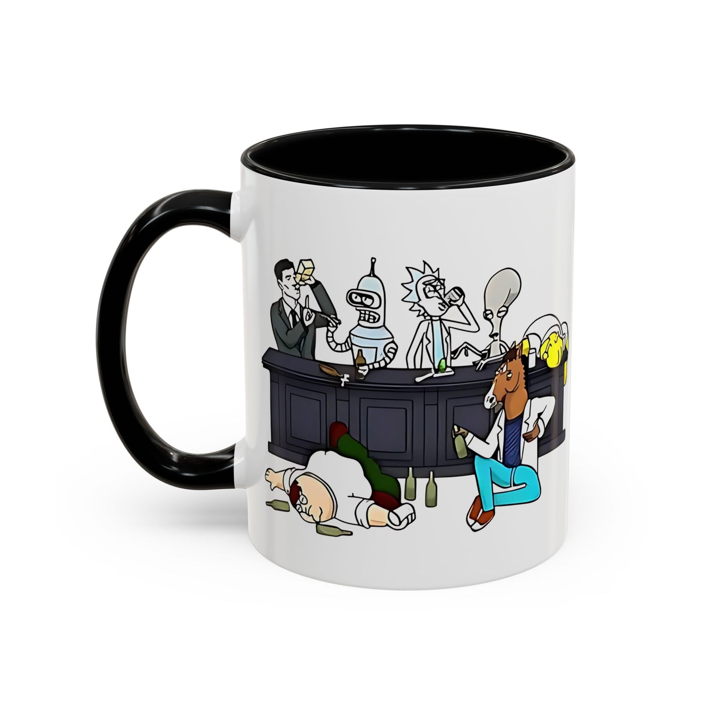 Friends Chiling Accent Coffee Mug (11, 15oz)