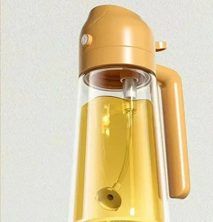 16oz Oil Dispenser Bottle for Kitchen, 2 in 1 Olive Oil Dispenser and Oil Sprayer, 470ml Olive Oil Spray Bottle for Cooking - Xerxes Eagles