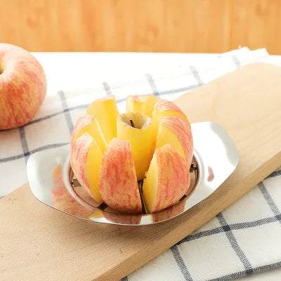 Stainless Steel Mango & Apple Slicer – Easy-Cut Kitchen Tool