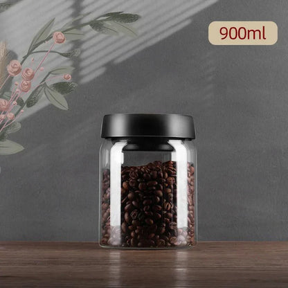 GIANXI Vacuum Sealed Glass Airtight Canister